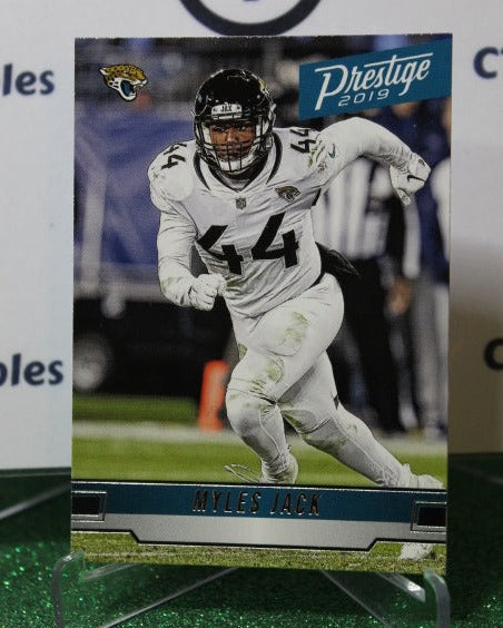 2019 PANINI PRESTIGE MYLES JACK # 133 NFL JACKSONVILLE JAGUARS GRIDIRON CARD