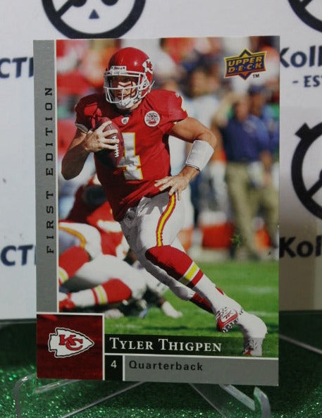 2009 UPPER DECK TYLER THIGPEN # 76 NFL KANSAS CITY CHIEFS GRIDIRON CARD