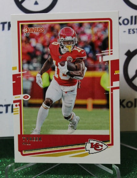 2020 PANINI DONRUSS TYREEK HILL # 2 NFL KANSAS CITY CHIEFS GRIDIRON CARD