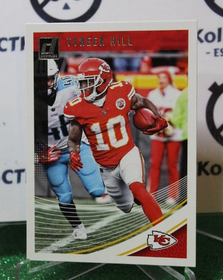 2018 PANINI DONRUSS TYREEK HILL # 139 NFL KANSAS CITY CHIEFS GRIDIRON CARD