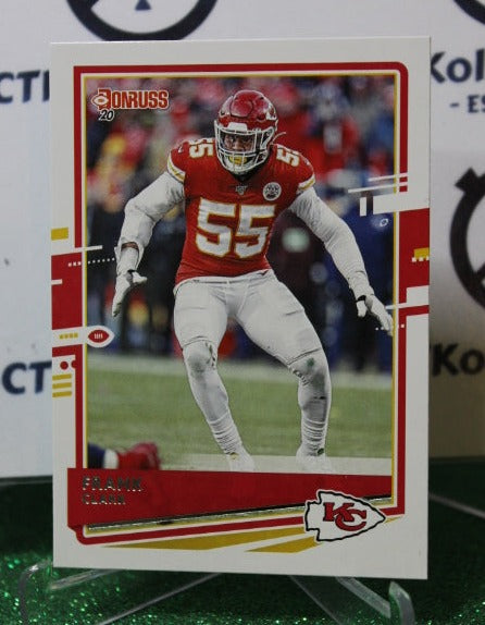 2020 PANINI DONRUSS FRANK CLARK # 7 NFL KANSAS CITY CHIEFS GRIDIRON CARD