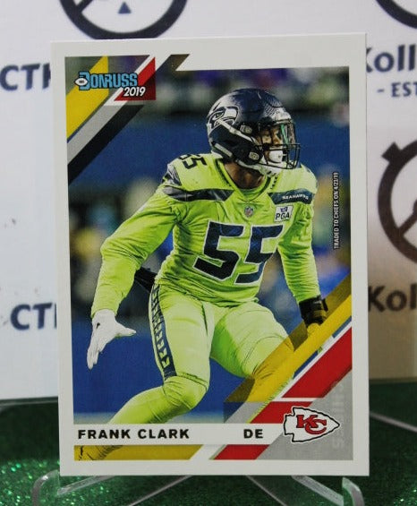 2019 PANINI DONRUSS FRANK CLARK # 232 NFL KANSAS CITY CHIEFS GRIDIRON CARD