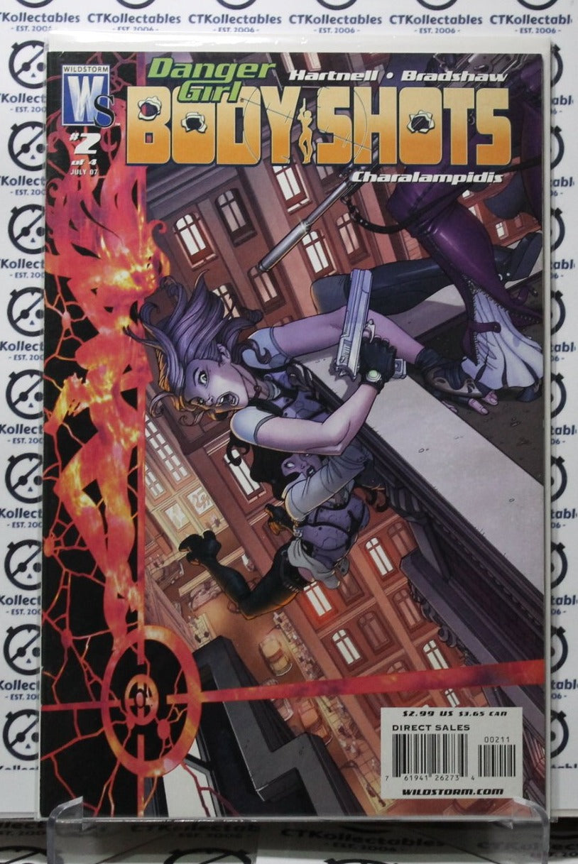 BODY SHOTS DANGER GIRL # 2 WILDSTORM COMICS VF COMIC BOOK 2007