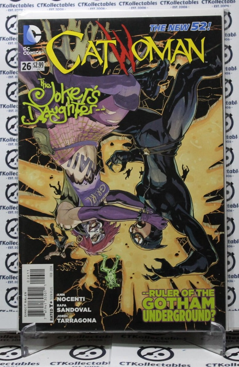 CATWOMAN # 26 COMIC BOOK DC 2014 JOKER'S DAUGHTER