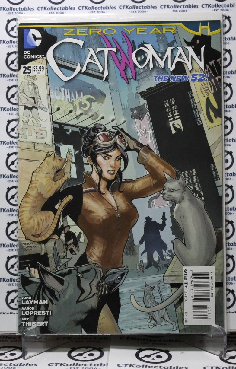 CATWOMAN # 25 COMIC BOOK DC 2014 ZERO YEAR