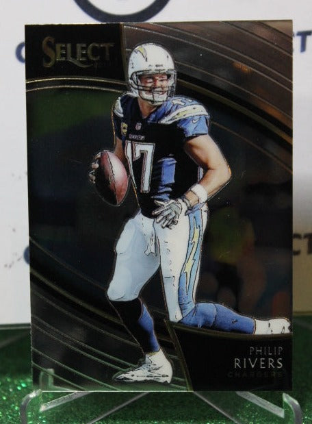 2018 PANINI SELECT PHILIP RIVERS # 280 NFL LOS ANGELES CHARGERS GRIDIRON CARD