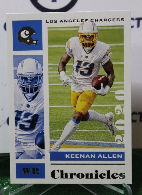 2020 PANINI CHRONICLES KEENAN ALLEN # 54 NFL LOS ANGELES CHARGERS GRIDIRON CARD