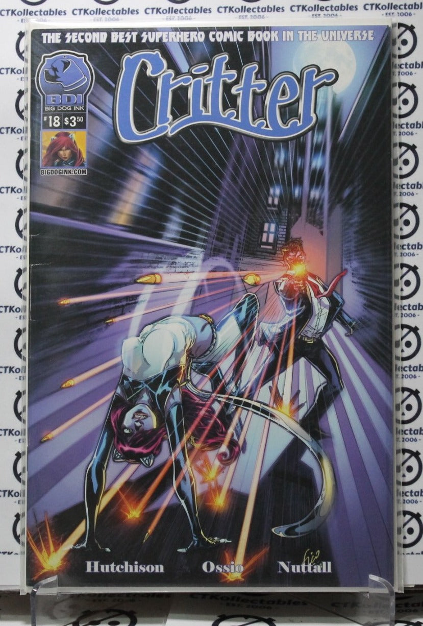CRITTER # 18 BIG DOG INK VARIANT COMIC BOOK 2012/14