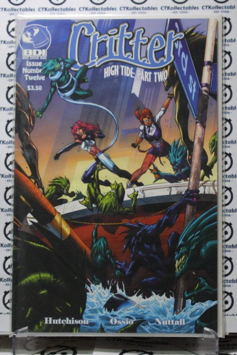 CRITTER # 12 BIG DOG INK VARIANT COMIC BOOK 2012/14