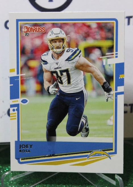 2020 PANINI DONRUSS JOEY BOSA # 136 NFL LOS ANGELES CHARGERS GRIDIRON CARD