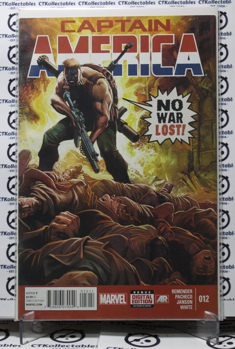 CAPTAIN AMERICA # 012 MARVEL COMIC BOOK 2013