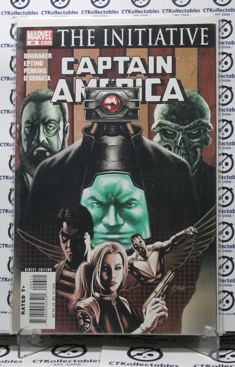 CAPTAIN AMERICA # 26 THE INITIATIVE MARVEL COMIC BOOK 2007