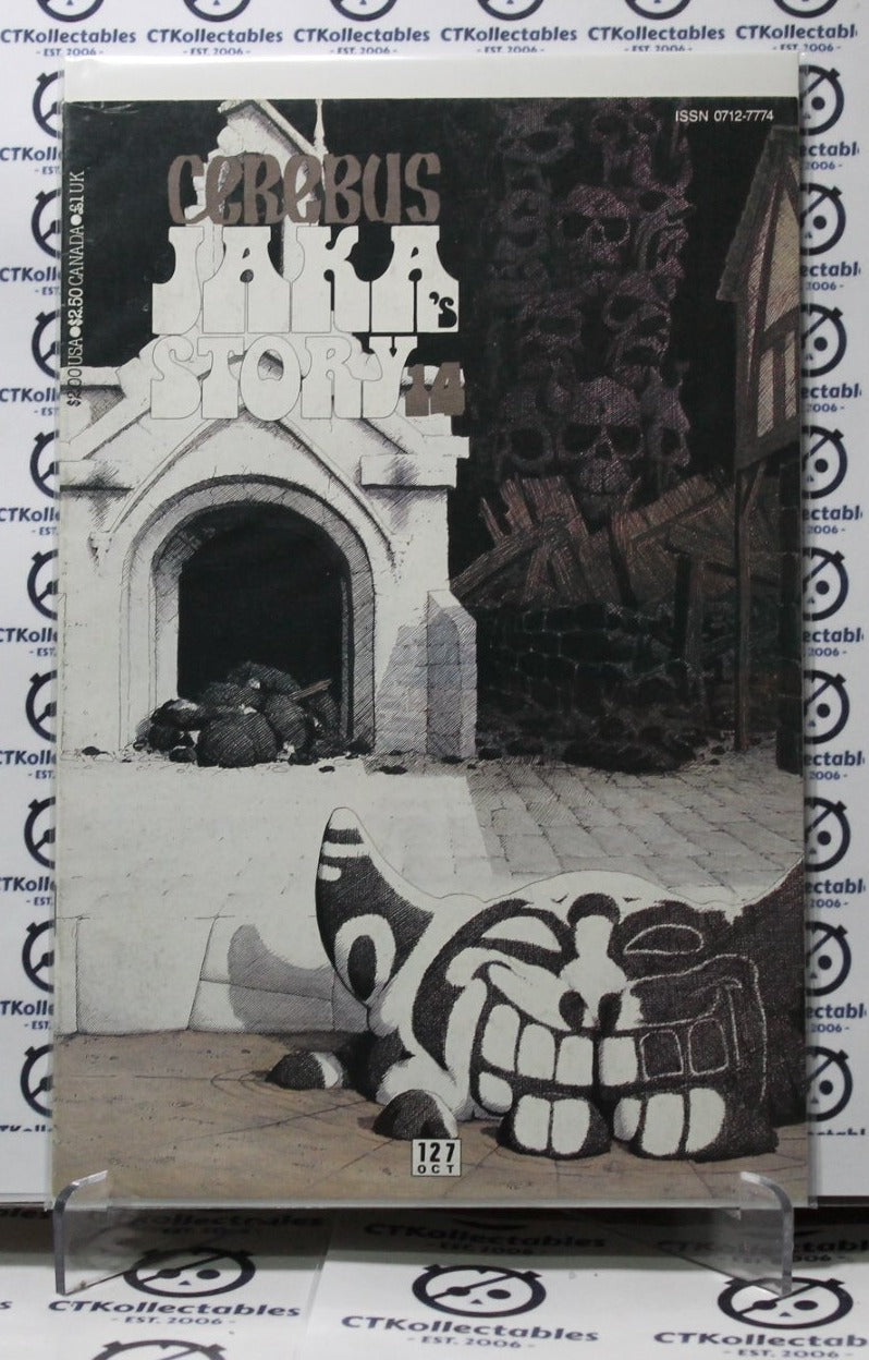 CEREBUS # 127 JAKA STORY COMIC BOOK AARDVARK-VANAHEIM 1989