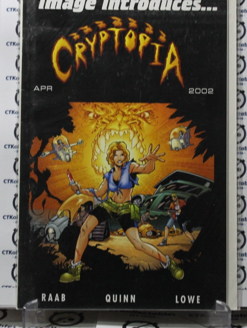 CRYPTOPIA # 1 VF IMAGE COMIC BOOK 2002