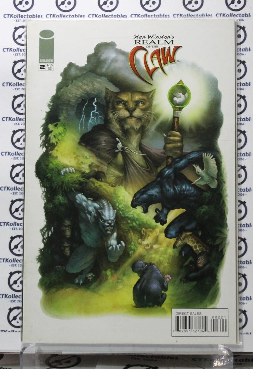 REALM OF THE CLAW # 2 IMAGE COMIC BOOK STAN WINSTON 2003