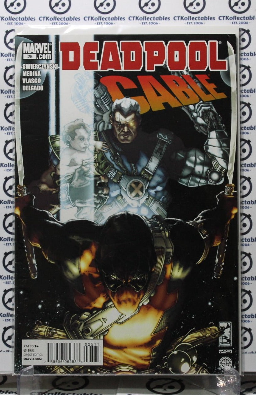 DEADPOOL # 25 CABLE MARVEL COLLECTABLE COMIC BOOK MATURE READERS 2010