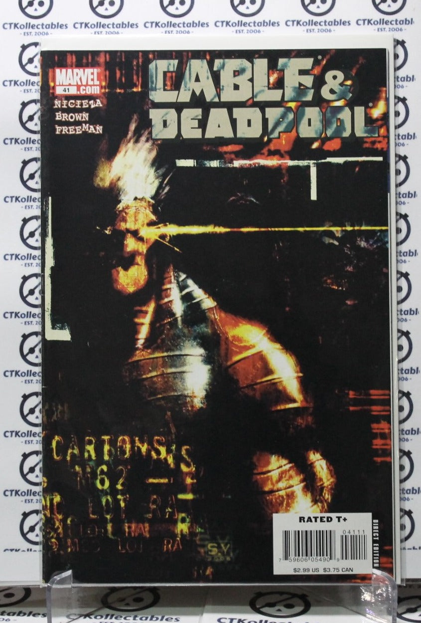 CABLE & DEADPOOL # 41 MARVEL COLLECTABLE COMIC BOOK MATURE READERS 2007