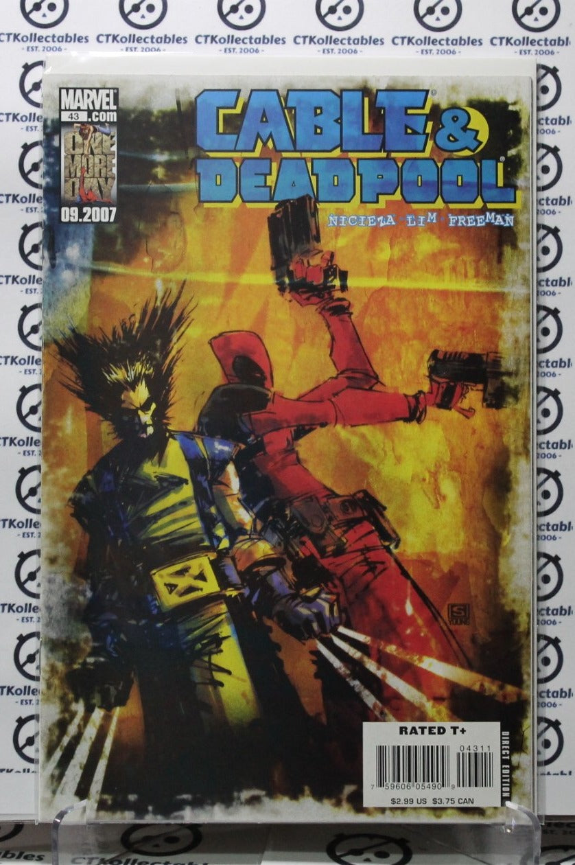 CABLE & DEADPOOL # 43 MARVEL COLLECTABLE COMIC BOOK MATURE READERS 2007
