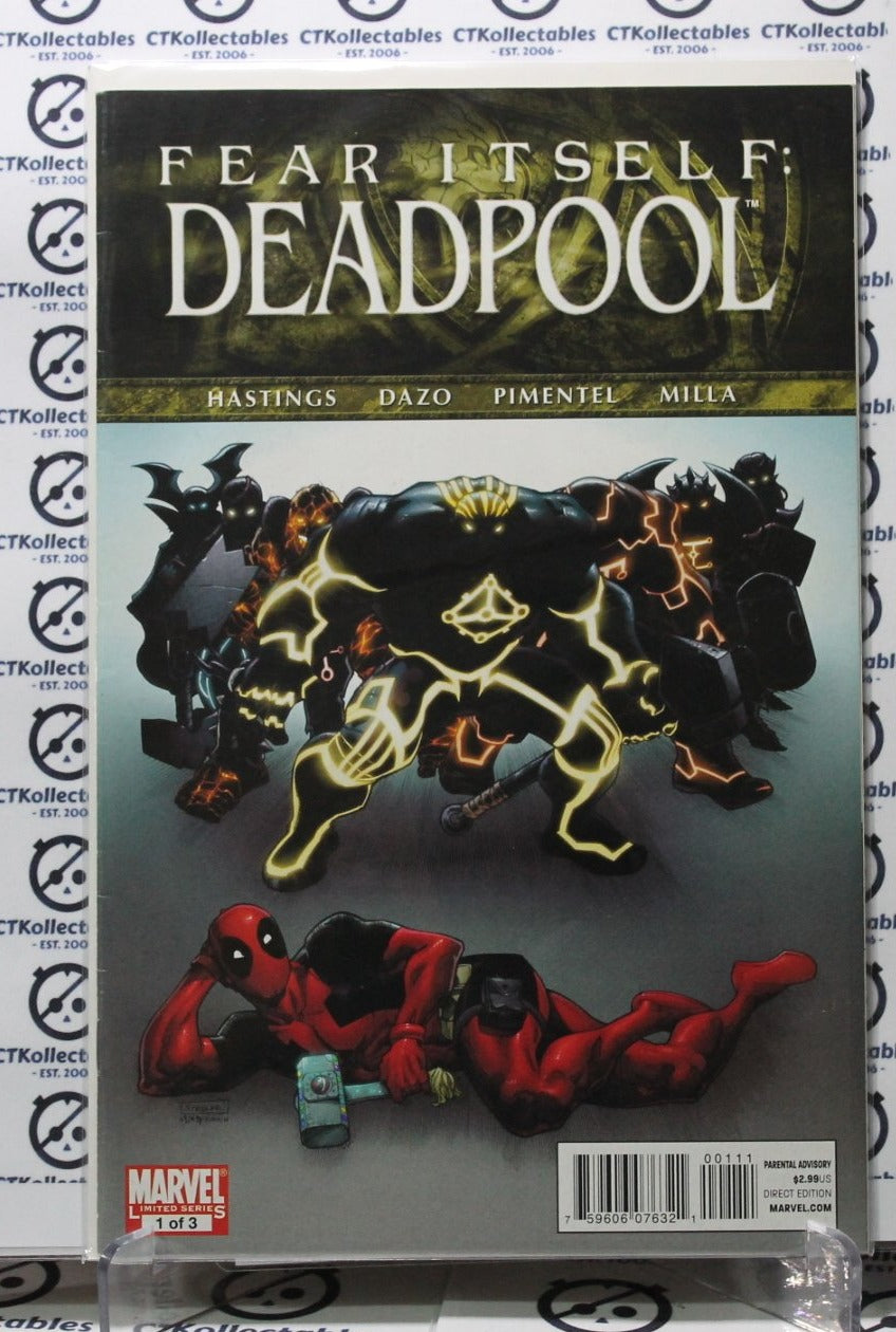 FEAR ITSELF : DEADPOOL # 1 MARVEL COMIC BOOK MATURE READERS 2011