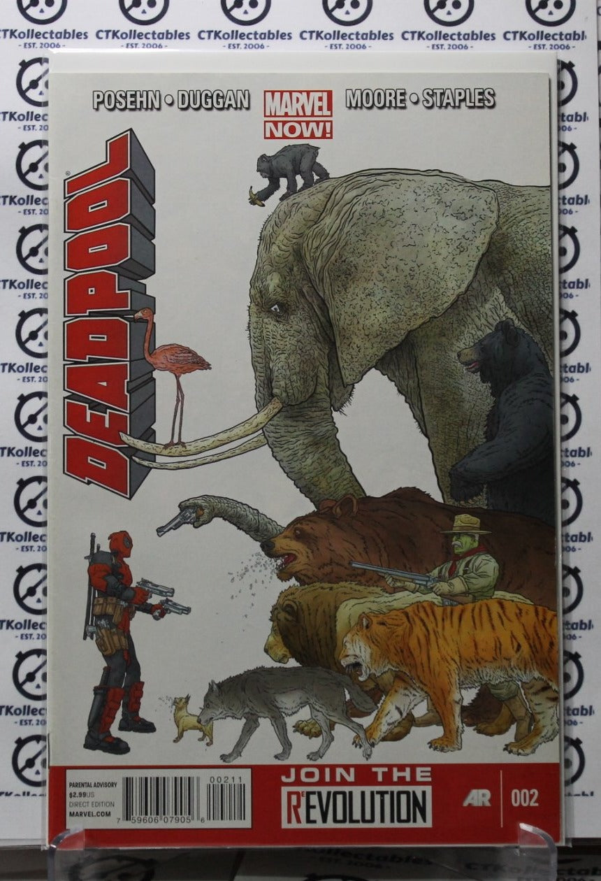 DEADPOOL # 002 ZOO MARVEL COMIC BOOK MATURE READERS 2013