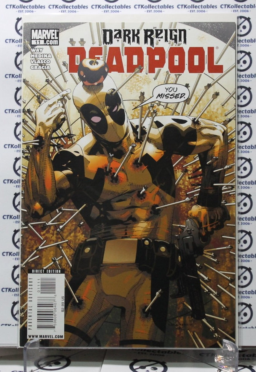 DEADPOOL # 11 DARK REIGN MARVEL COMIC BOOK MATURE READERS 2009