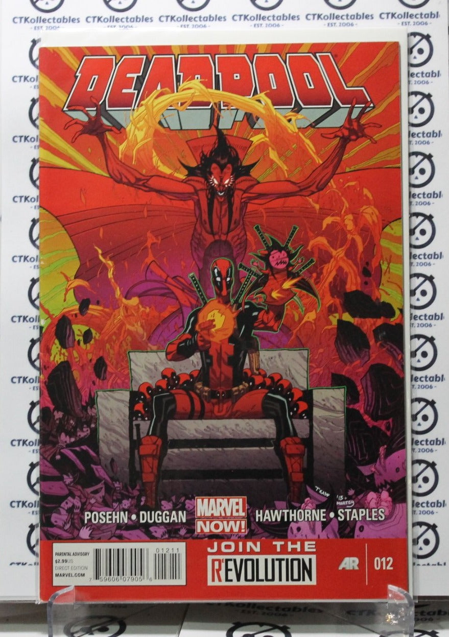 DEADPOOL # 012 MARVEL COMIC BOOK MATURE READERS 2013