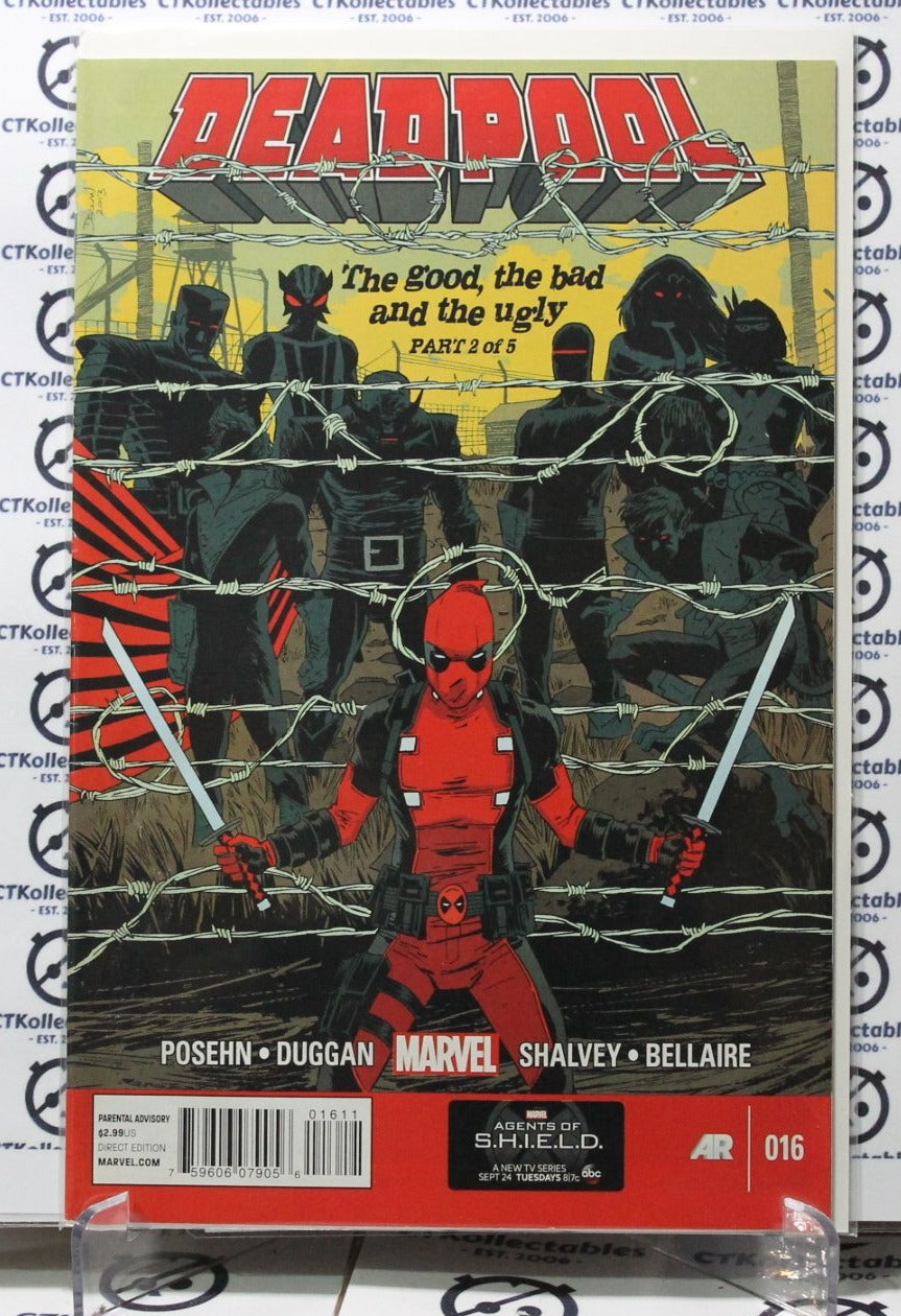 DEADPOOL # 016 MARVEL COMIC BOOK MATURE READERS 2013