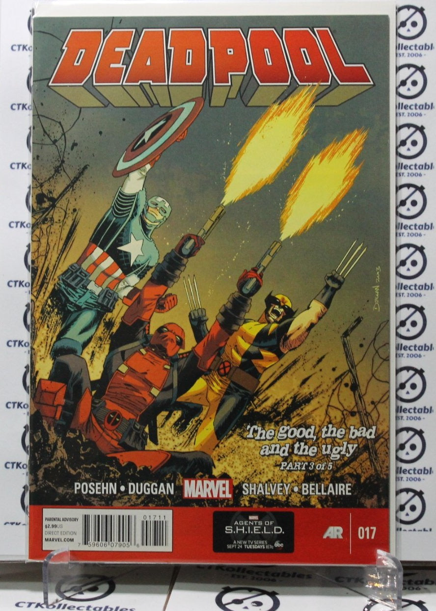 DEADPOOL # 017 MARVEL COMIC BOOK MATURE READERS 2013