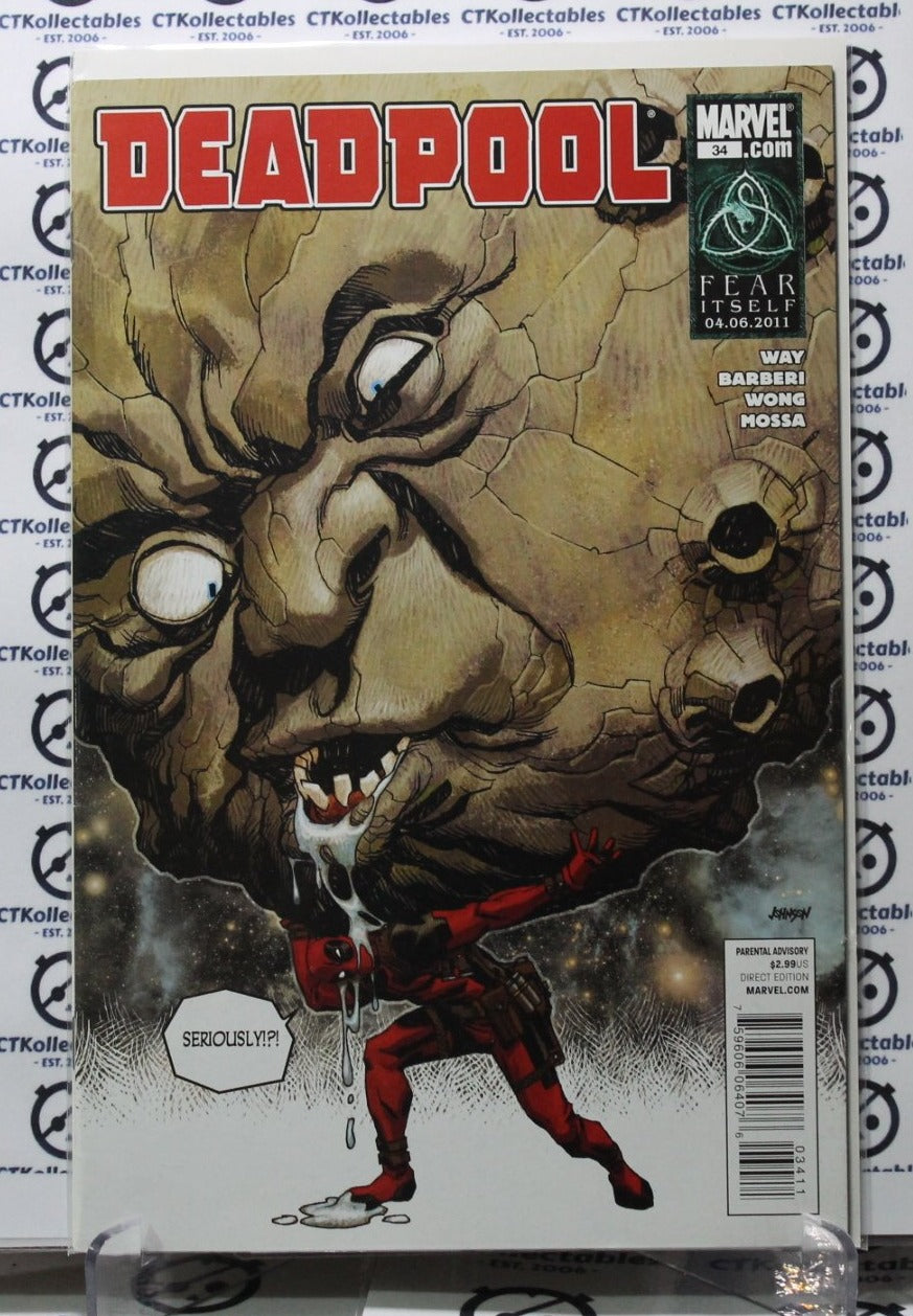 DEADPOOL # 34 SPACE ODDITY MARVEL COMIC BOOK MATURE READERS 2011
