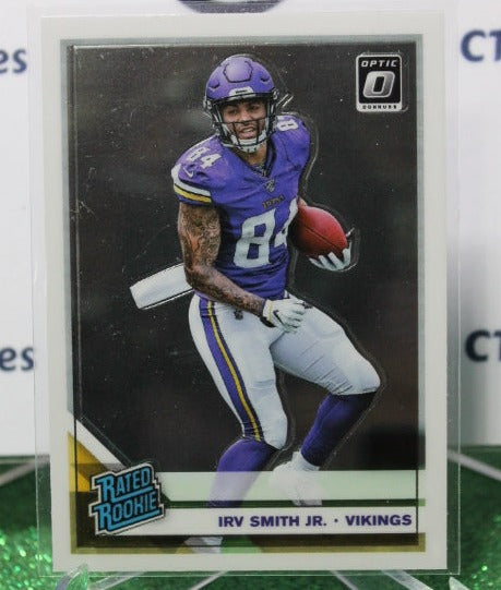 2019 PANINI DONRUSS OPTIC IRV SMITH JR. # 174 RATED ROOKIE NFL MINNESOTA VIKINGS GRIDIRON CARD
