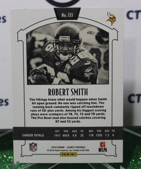2019 PANINI LEGACY ROBERT SMITH # 133 NFL MINNESOTA VIKINGS GRIDIRON CARD