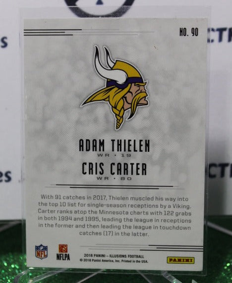 2018 PANINI ILLUSIONS ADAM THIELEN # 90 NFL MINNESOTA VIKINGS GRIDIRON CARD