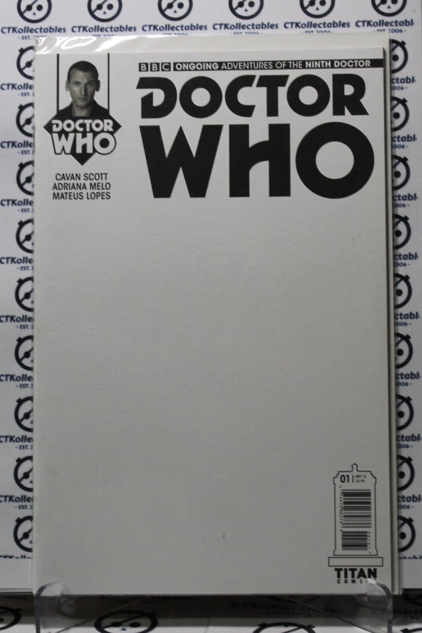 DOCTOR WHO # 1 ADV WITH THE NINTH DOCTOR TITAN VARIANT COMIC BOOK