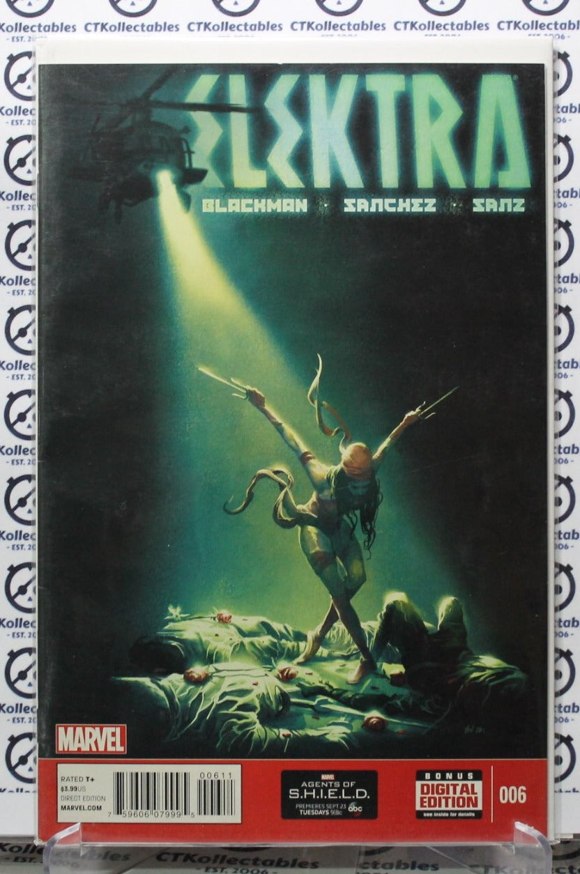 ELEKTRA # 6 MARVEL COMIC BOOK 2014