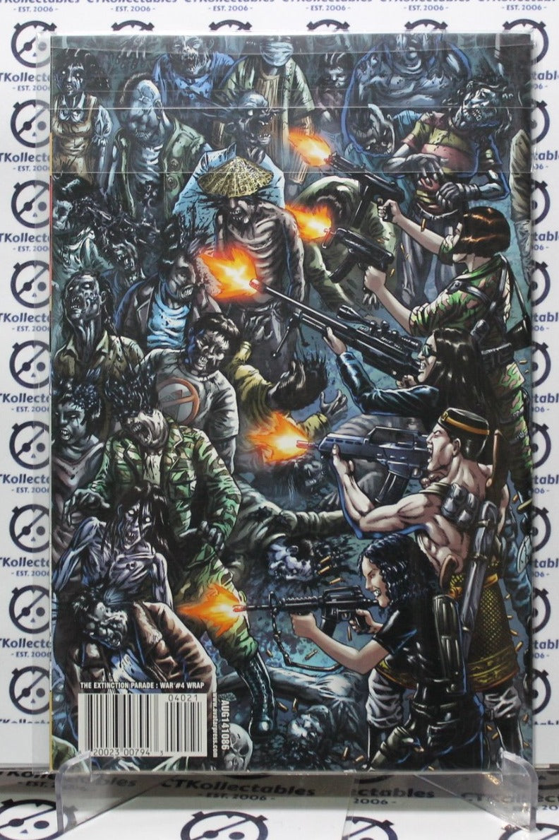 THE EXTINCTION PARADE: WAR # 4 VARIANT WRAP AROUND MAX BROOKS AVATAR COMIC BOOK 2014