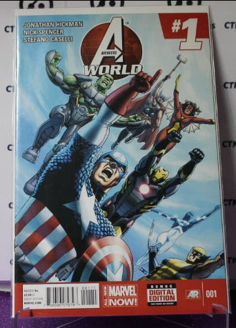 AVENGERS WORLD # 001 VF MARVEL COMIC BOOK 2014