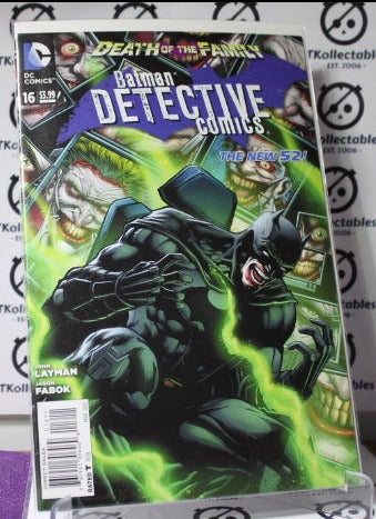 BATMAN DETECTIVE COMICS # 16 VF COLLECTABLE DC COMIC 2013