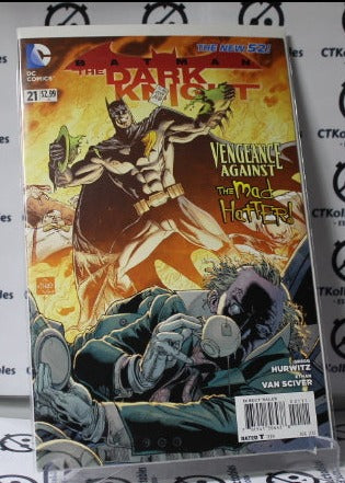 BATMAN THE DARK KNIGHT # 21 VF THE MAD HATTER DC COMICS BATMAN COMIC BOOK 2013