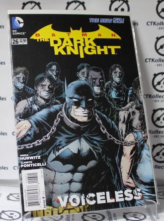 BATMAN THE DARK KNIGHT # 26 VF VOICELESS DC COMICS BATMAN COMIC BOOK 2014