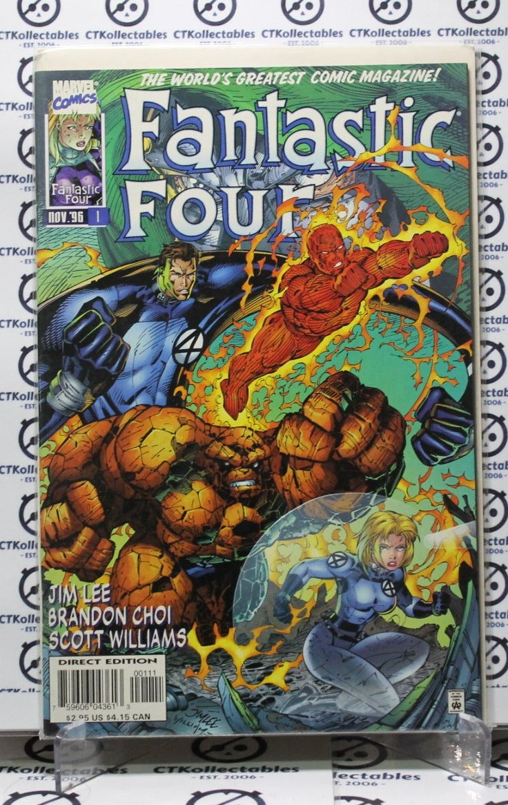 FANTASTIC FOUR # 1 NM MARVEL COMIC BOOK 1996