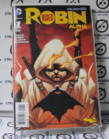 ROBIN RISES ALPHA # 1 VF COLLECTABLE COMIC BOOK DC 2015
