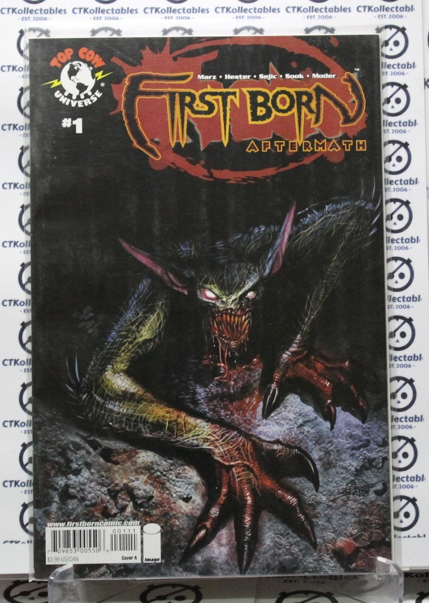 FIRST BORN # 1 AFTERMATH VARIANT TOPCOW / IMAGE COMIC BOOK 2008