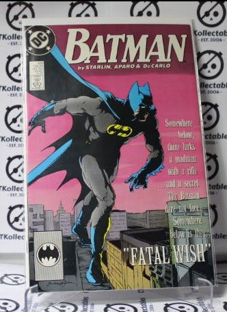 BATMAN # 430 COLLECTABLE COMIC BOOK DC 1989 KEY COMIC