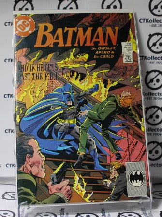 BATMAN # 432 COLLECTABLE COMIC BOOK DC 1989