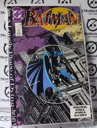 BATMAN # 440 COLLECTABLE COMIC BOOK DC 1989 KEY COMIC