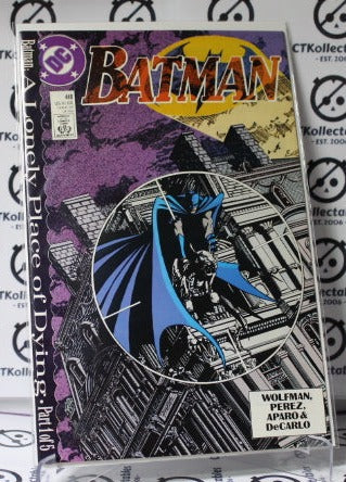 BATMAN # 440 COLLECTABLE COMIC BOOK DC 1989 KEY COMIC