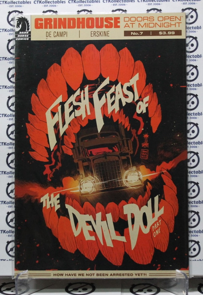 FLESH FEAST OF THE DEVIL DOLL # 7 PART ONE GRINDHOUSE DARK HORSE COMIC BOOK 2013