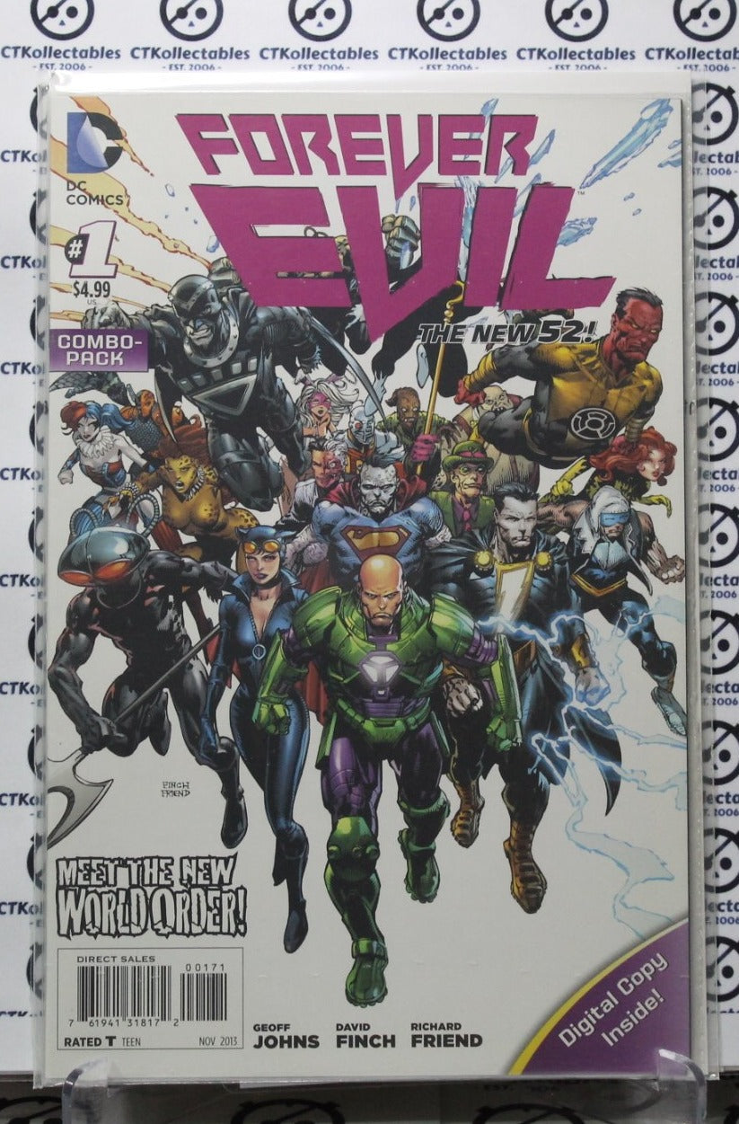 FOREVER EVIL # 1 MEET THE NEW WORLD ORDER VARIANT DC COMICS 2015