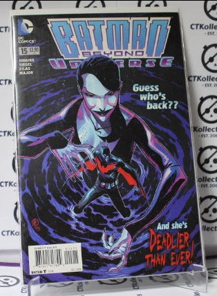BATMAN BEYOND UNIVERSE # 15 VF DC COMICS BATMAN COMIC BOOK 2014