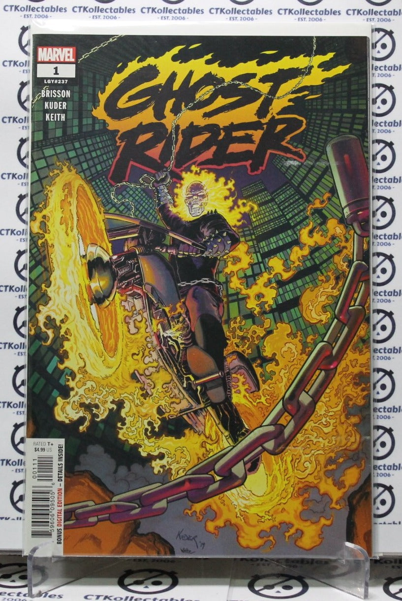 GHOST RIDER # 1 COMIC BOOK NM MARVEL 2019